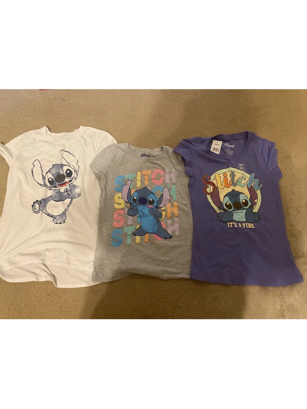 Disney Lot Of Stitch Shirts Girls And Women